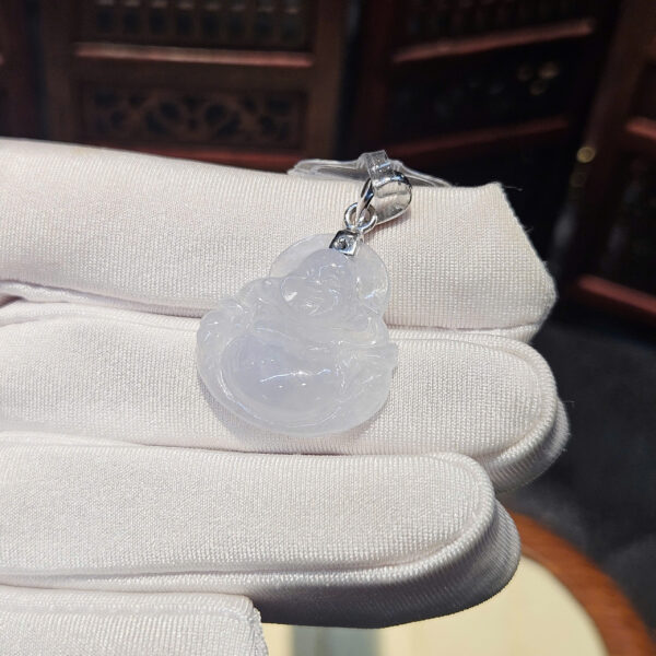 Phật Di Lặc ngọc phỉ thuý Myanmar