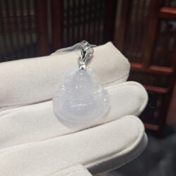 Phật Di Lặc ngọc phỉ thuý Myanmar