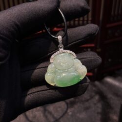 Phật Di Lặc ngọc phỉ thuý Myanmar Phật Di Lặc ngọc phỉ thuý Myanmar