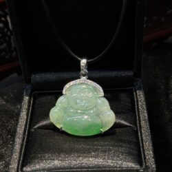 Phật Di Lặc ngọc phỉ thuý Myanmar Phật Di Lặc ngọc phỉ thuý Myanmar