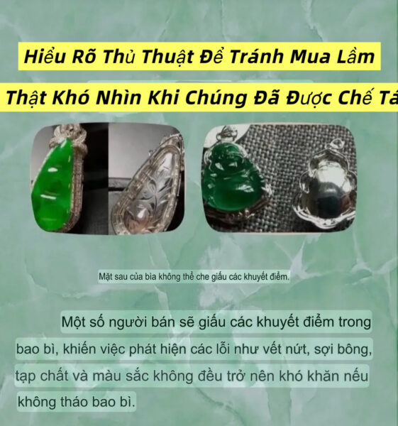 Nên mua trang sức phỉ thuý thiết kế sẵn từ Trung Quốc hay tự mua mặt rời và lên đồ tại Việt Nam?