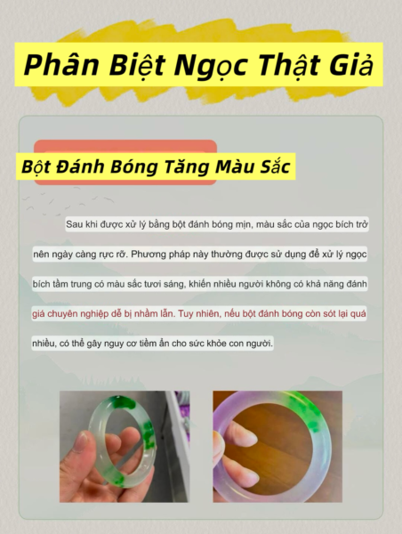 Đừng Để Vẻ Bề Ngoài Của Một Chiếc Vòng Phỉ Thuý Đã Qua Xử Lý Đánh Lừa Bạn Đừng Để Vẻ Bề Ngoài Của Một Chiếc Vòng Phỉ Thuý Đã Qua Xử Lý Đánh Lừa Bạn