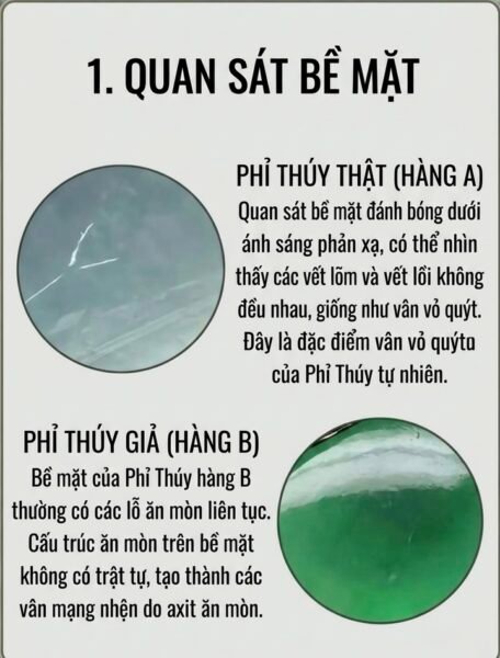 Ngọc Phỉ Thuý Type A, B, C Là Gì? Tại Sao Không Nên Đeo Ngọc Đã Qua Xử Lý? Ngọc Phỉ Thuý Type A, B, C Là Gì? Tại Sao Không Nên Đeo Ngọc Đã Qua Xử Lý?