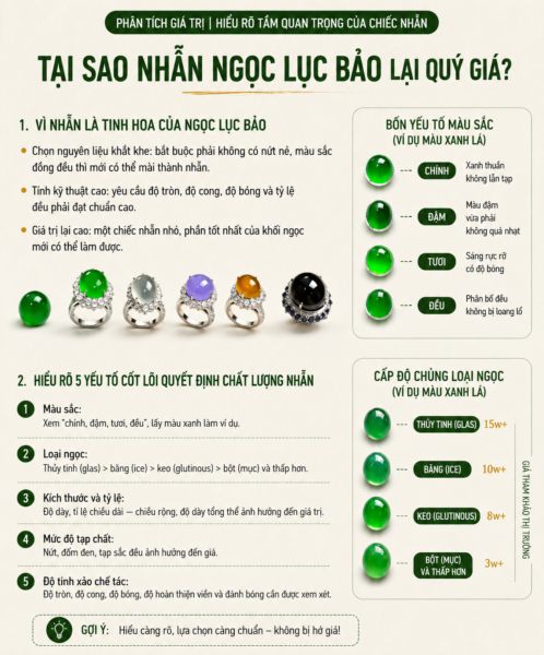 Tại Sao Phỉ Thuý Cabochon (Bầu Dục) Lại Có Giá Trị Cao Đến Vậy??? Tại Sao Phỉ Thuý Cabochon (Bầu Dục) Lại Có Giá Trị Cao Đến Vậy???
