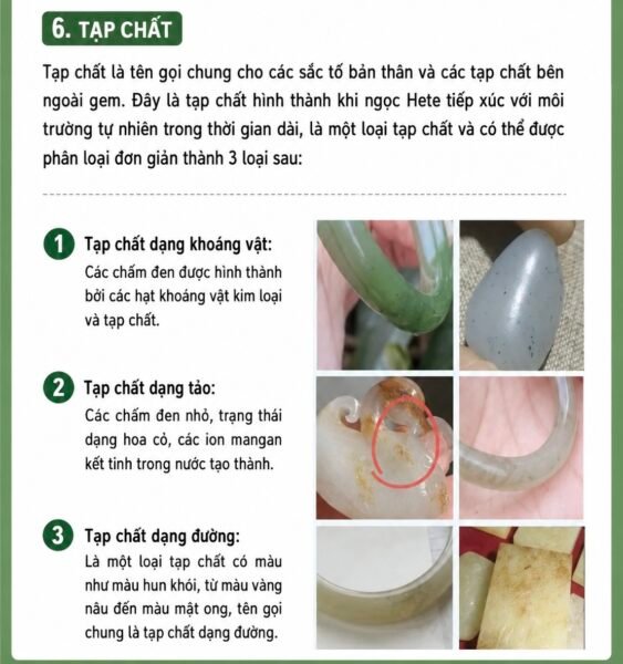 Hiểu Đúng Về Các Khuyết Tật Tự Nhiên Của Ngọc Bích Hiểu Đúng Về Các Khuyết Tật Tự Nhiên Của Ngọc Bích
