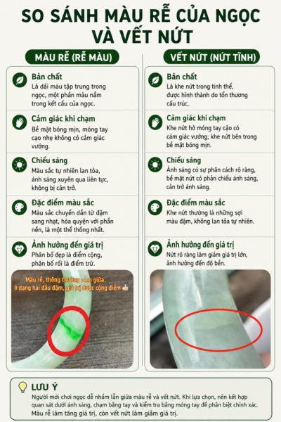 Màu Gốc Phỉ Thuý Là Gì? Nó Khác Gì So Với Màu Do Vết Nứt??? Màu Gốc Phỉ Thuý Là Gì? Nó Khác Gì So Với Màu Do Vết Nứt???
