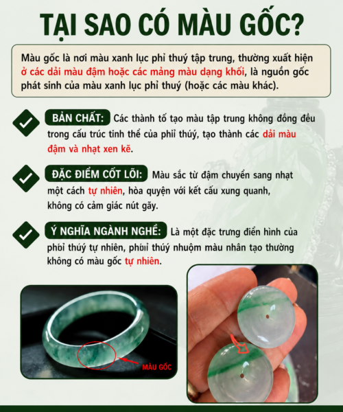 Màu Gốc Phỉ Thuý Là Gì? Nó Khác Gì So Với Màu Do Vết Nứt??? Màu Gốc Phỉ Thuý Là Gì? Nó Khác Gì So Với Màu Do Vết Nứt???