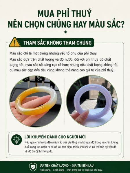 Đừng Vì Hai Chữ "Nhập Môn" Mà Tuỳ Tiện Chọn Một Chiếc Vòng Phỉ Thuý. Đừng Vì Hai Chữ "Nhập Môn" Mà Tuỳ Tiện Chọn Một Chiếc Vòng Phỉ Thuý.