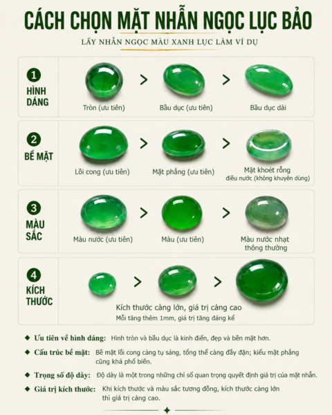 Tại Sao Phỉ Thuý Cabochon (Bầu Dục) Lại Có Giá Trị Cao Đến Vậy??? Tại Sao Phỉ Thuý Cabochon (Bầu Dục) Lại Có Giá Trị Cao Đến Vậy???