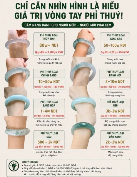 Đừng Vì Hai Chữ "Nhập Môn" Mà Tuỳ Tiện Chọn Một Chiếc Vòng Phỉ Thuý. Đừng Vì Hai Chữ "Nhập Môn" Mà Tuỳ Tiện Chọn Một Chiếc Vòng Phỉ Thuý.