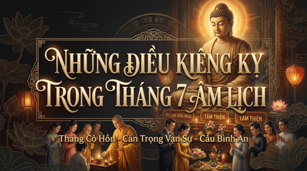 Những Chú Ý Trong Tháng 7 Âm Lịch Và Các Vật Phẩm Bảo Vệ Bạn Nên Biết!