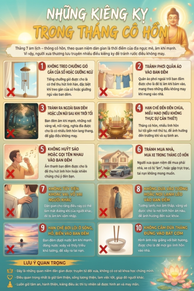Những Chú Ý Trong Tháng 7 Âm Lịch Và Các Vật Phẩm Bảo Vệ Bạn Nên Biết! Những Chú Ý Trong Tháng 7 Âm Lịch Và Các Vật Phẩm Bảo Vệ Bạn Nên Biết!