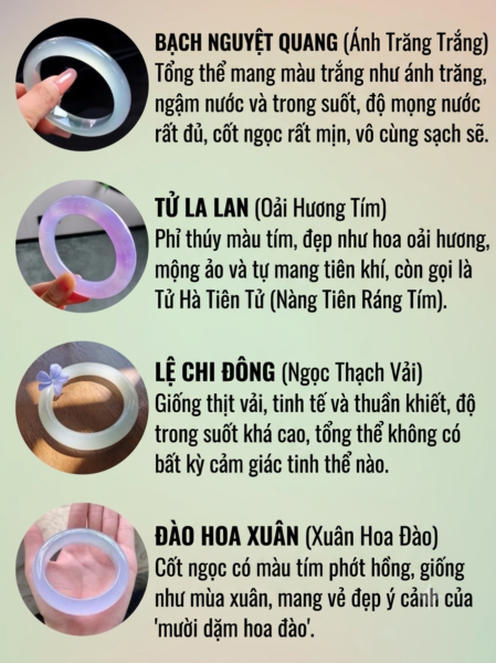 Tại Sao Phỉ Thuý Lại Có Nhiều Tên Gọi Như Vậy? Tên Và Đặc Điểm Của Một Số Loại Vòng Tay Phỉ Thuý. Tại Sao Phỉ Thuý Lại Có Nhiều Tên Gọi Như Vậy? Tên Và Đặc Điểm Của Một Số Loại Vòng Tay Phỉ Thuý.