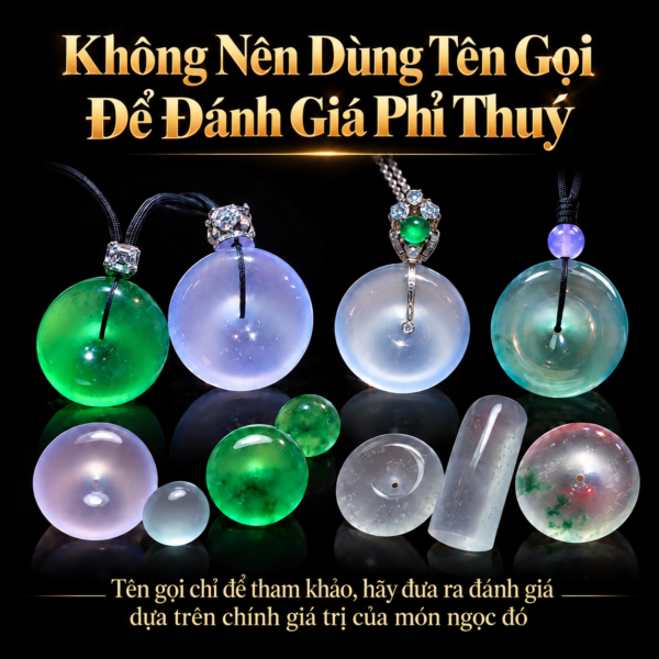 Đừng Vội Đánh Giá Phỉ Thuý Chỉ Bởi Tên Gọi.