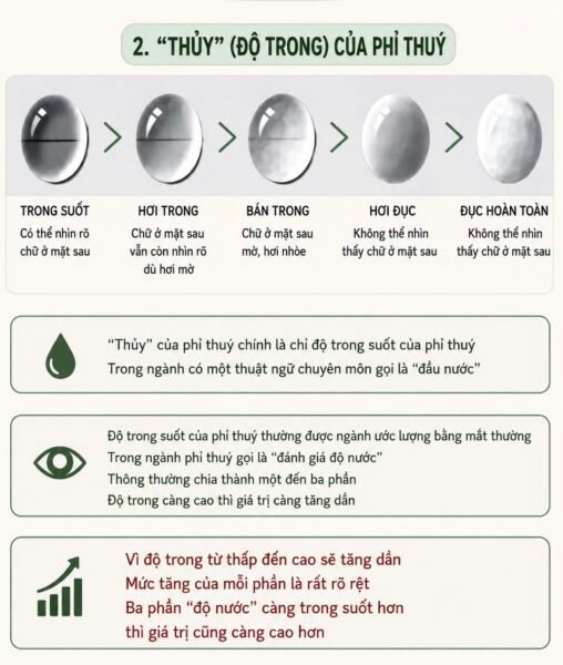 Vì Sao Phỉ Thuý Lại Đắt Giá? Những Tiêu Chí Đánh Giá Toàn Diện Của Phỉ Thuý Mà Người Chơi Nên Nắm Rõ Vì Sao Phỉ Thuý Lại Đắt Giá? Những Tiêu Chí Đánh Giá Toàn Diện Của Phỉ Thuý Mà Người Chơi Nên Nắm Rõ
