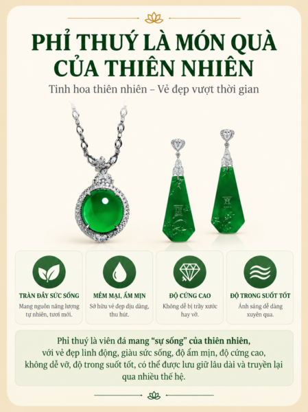 Vì Sao Phỉ Thuý Lại Đắt Giá? Những Tiêu Chí Đánh Giá Toàn Diện Của Phỉ Thuý Mà Người Chơi Nên Nắm Rõ Vì Sao Phỉ Thuý Lại Đắt Giá? Những Tiêu Chí Đánh Giá Toàn Diện Của Phỉ Thuý Mà Người Chơi Nên Nắm Rõ