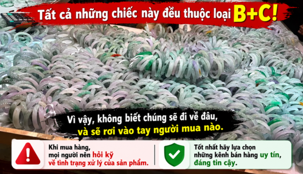Đừng Để Vẻ Bề Ngoài Của Một Chiếc Vòng Phỉ Thuý Đã Qua Xử Lý Đánh Lừa Bạn Đừng Để Vẻ Bề Ngoài Của Một Chiếc Vòng Phỉ Thuý Đã Qua Xử Lý Đánh Lừa Bạn